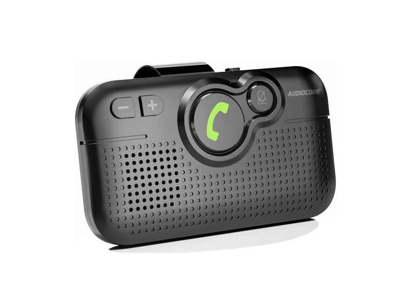 Audiocore AC475 bilsæt håndfri Bluetooth 5.0 højttaler A2DP Google Assistant Siri stemmestyring GPS