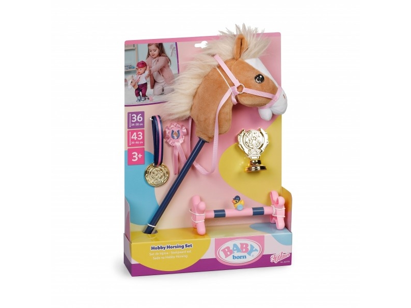 Baby Born Hobby Horsing Set 43Cm, Puppenzubehör Set, 3 Jahre