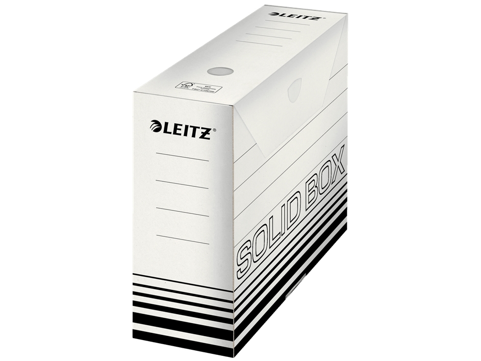 Leitz 61280001, Kartong, Svart, A4, FSC, 100 mm, 330 mm | Arkivering - Binders - Övriga | GameStuff