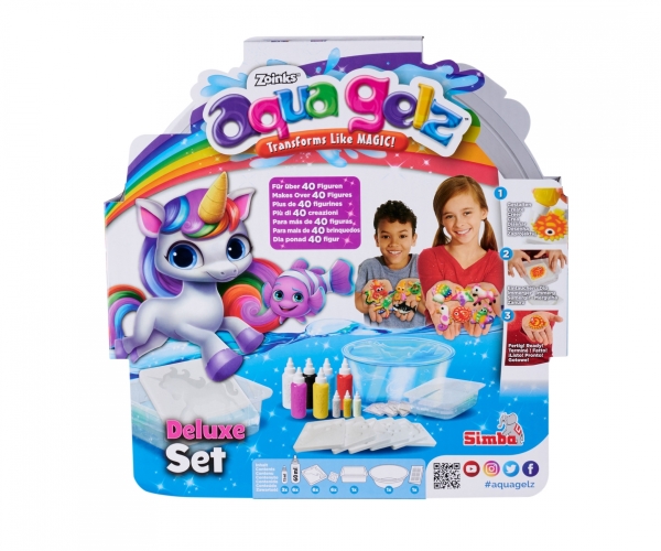 Simba Toys Aqua Gelz Deluxe Set, Pysselset för barn, 8 År, Multifärg | N - A | GameStuff
