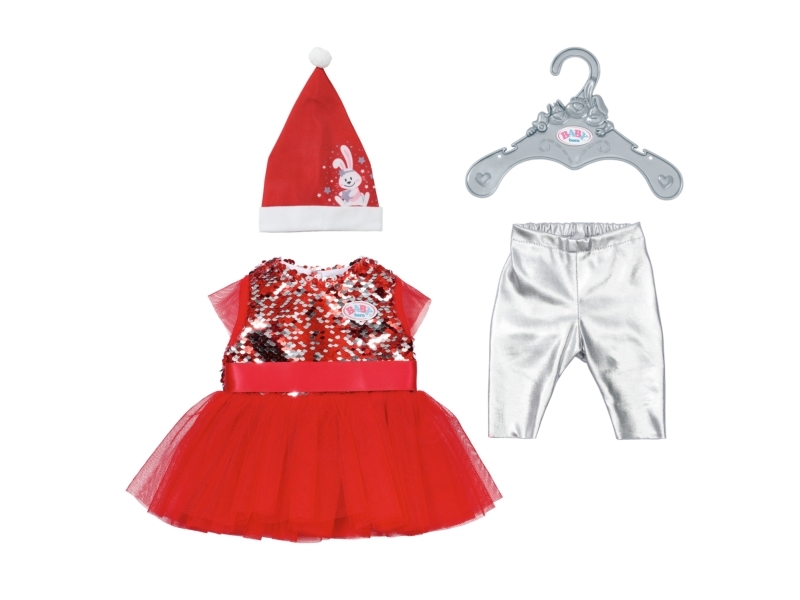 Baby Born Xmas Dress 43Cm, Doll Dress, 3 Yr(S)