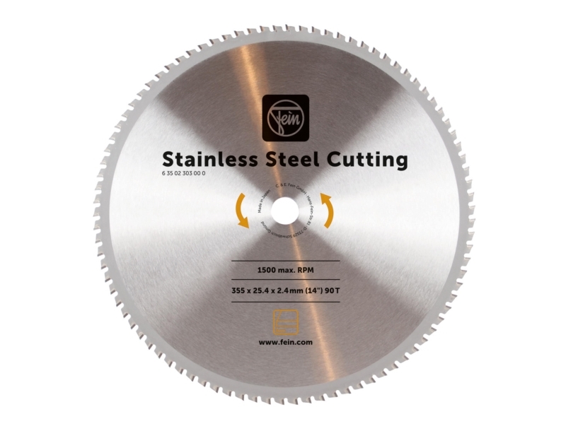 FEIN metalskæreskive 355x25,4x2,4mm T100
