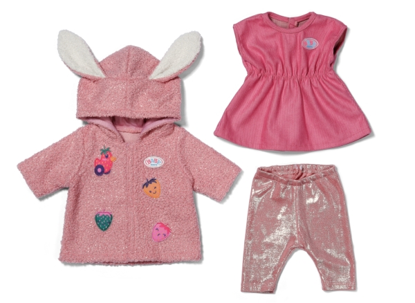 BABY born Coat Set with Dress 43cm | Leksaker - Figurer & Dockor - Dockkläder och tillbehör | GameStuff