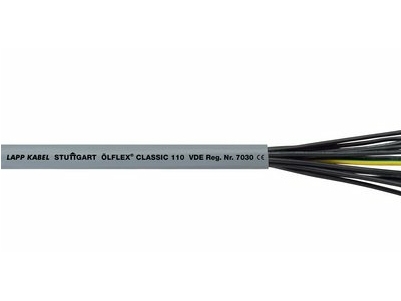 Lapp Ölflex Classic 110, Kabel Für Mittlere Spannung, Grau, Polyvinylchlorid (Pvc), Polyvinylchlorid (Pvc), Kupfer, 2.5 Mm²