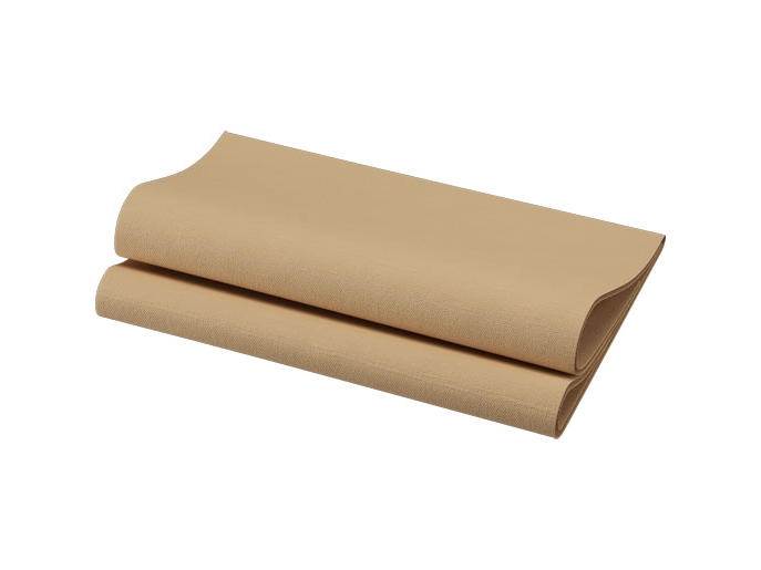 Duni Bio Dunisoft, Beige, Monokromatiskt, 400 mm, 400 mm, 60 styck, 205 mm | Bordssättning - Textil för bordet - Servetter | GameStuff