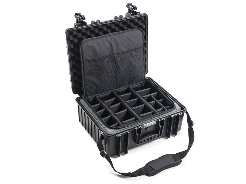 B&W Cases Pp.326.Tex, Hard Case, Black, Polyester, Polypropylene (Pp), Monochromatic, 32.6 L, -30 - 80 °C