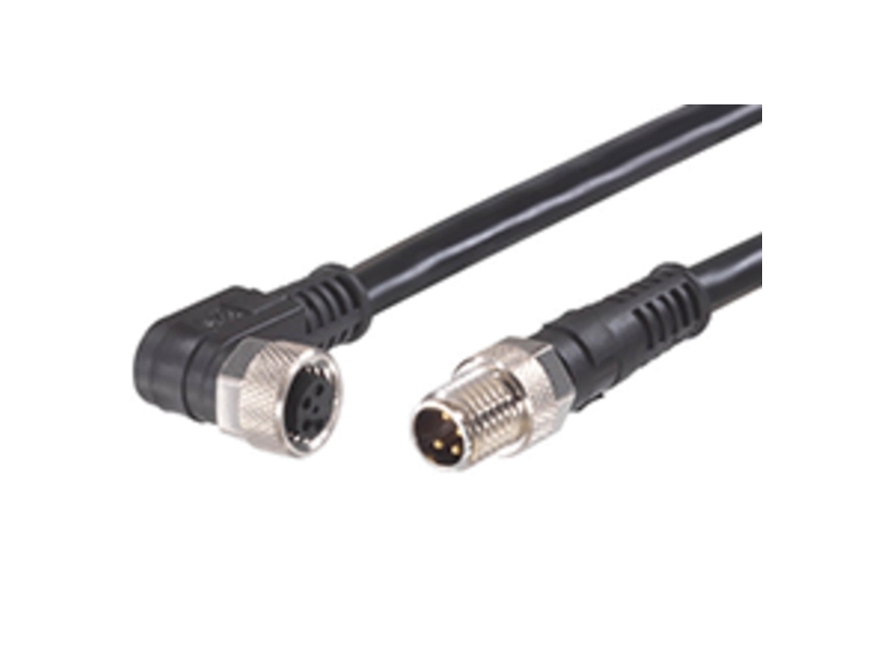 Molex 4 Way M8 To M8 Sensor Actuator Cable, 5M