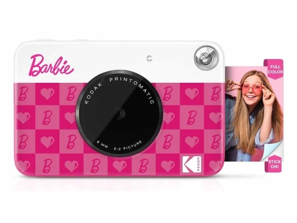 Øjeblikkelig Kamera 5Mp + Papirpatron 5Stk Pink / Barbie Kodak Printomatic