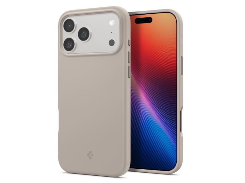 Spigen Silicone Fit (Magfit), Cover, Apple, Iphone 17 Pro, 16 Cm (6.3"), Stenfarve