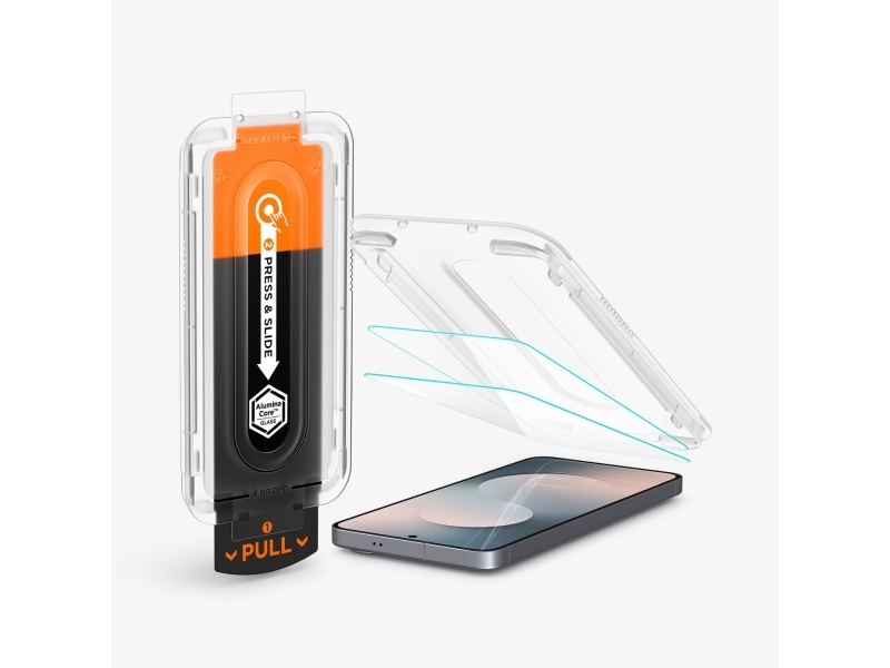 Spigen Glas.Tr Ez Fit Pro Hd, Samsung, Galaxy S25 Fe, Transparent, 2 Stk