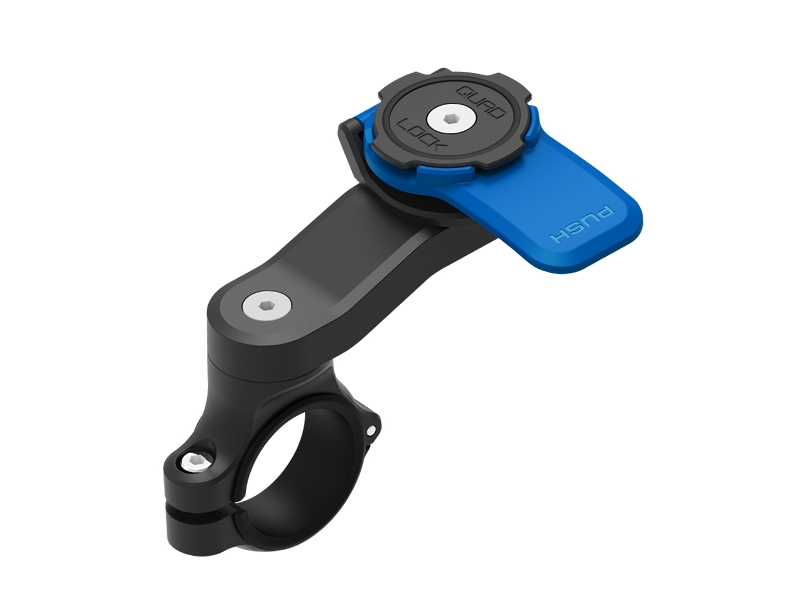 Quad Lock QLM-HBR, Mobiltelefon / smartphone, Motorcykel, Svart, Blå