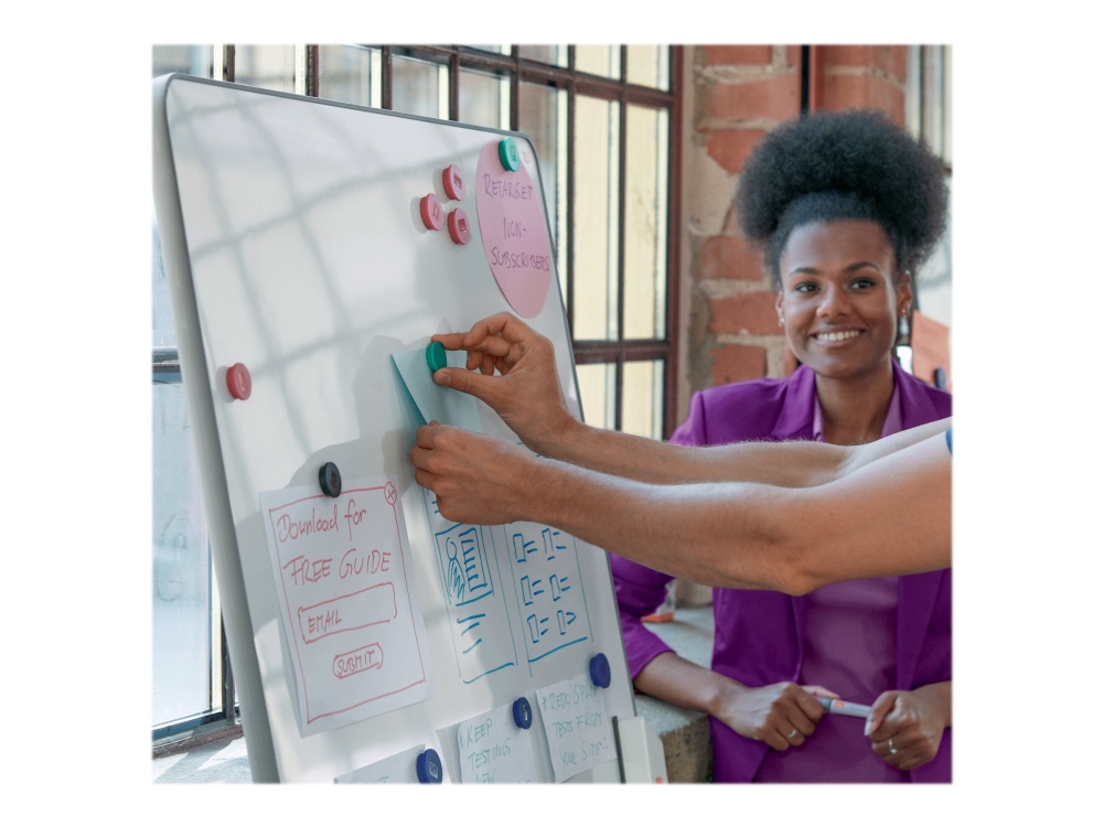 Nobo - Magnet - 2 cm diameter - svart (paket om 8) - för P/N: 1900925, 1900933, 1900940, QB05142AS, QB05442ASTD, QB05742C, QBPE1812, QBPE9060 | Möbler - Tavla & Displays - Tillbehör | GameStuff