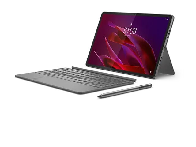 Lenovo Yoga Tab ZAG6 - Tablet - Android 15 eller senere - 256 GB UFS card - 11.1 LTPS (3200 x 2000) - luna-grå