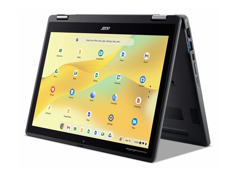 Acer Chromebook Spin 512 R857T-TCO - Flipdesign - Intel N-series - N150 / op til 3.6 GHz - Chrome OS - Intel Graphics - 8 GB RAM - 64 GB eMMC - 12.2