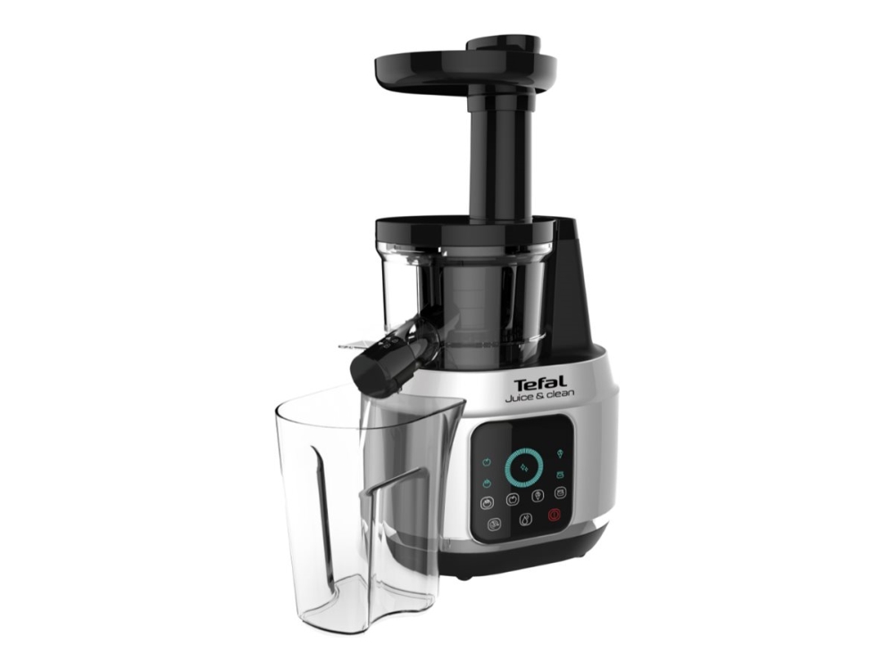 Tefal Juice & Clean ZC420E38 - Råsaftcentrifug - 150 W - silver/svart | Köksapparater - Juice, is och vatten - Juicer och långsamma juicepressar | GameStuff