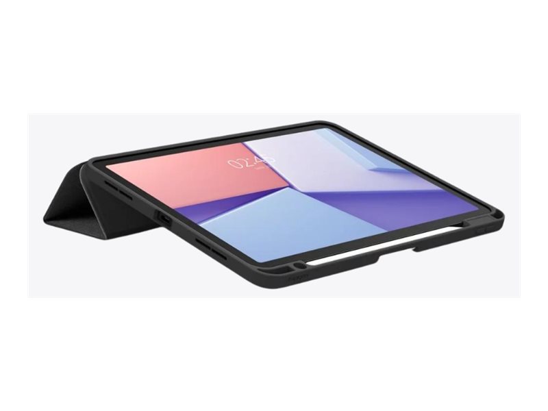 Spigen Urban Fit - Flipomslag Til Tablet - Sort - For Apple 10.9-Inch Ipad Air (4. Generation, 5. Generation) 11-Inch Ipad Air (M2, M3)