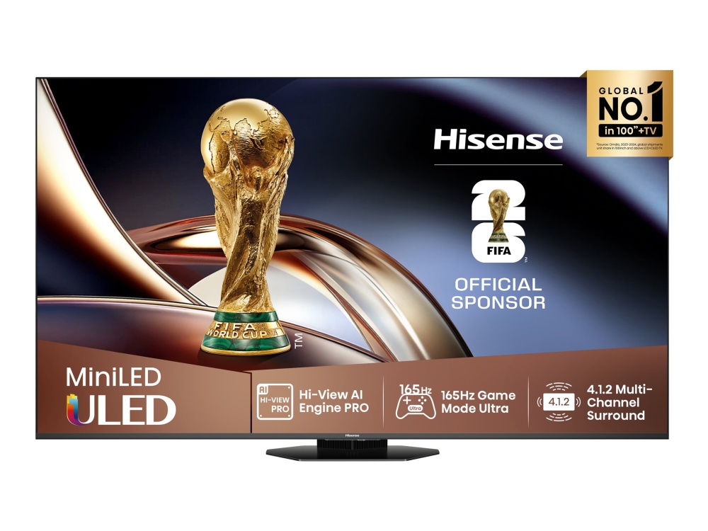 Hisense 55U8Q - 55 Diagonal klass U8Q Series LED-bakgrundsbelyst LCD-TV - ULED Mini LED - Smart TV - VIDAA - 4K UHD (2160p) 3840 x 2160 - HDR - Quantum Dot, Mini-LED - svart, mörkgrå | TV, Ljud & Bild - TV & Hemmabio - TV | GameStuff