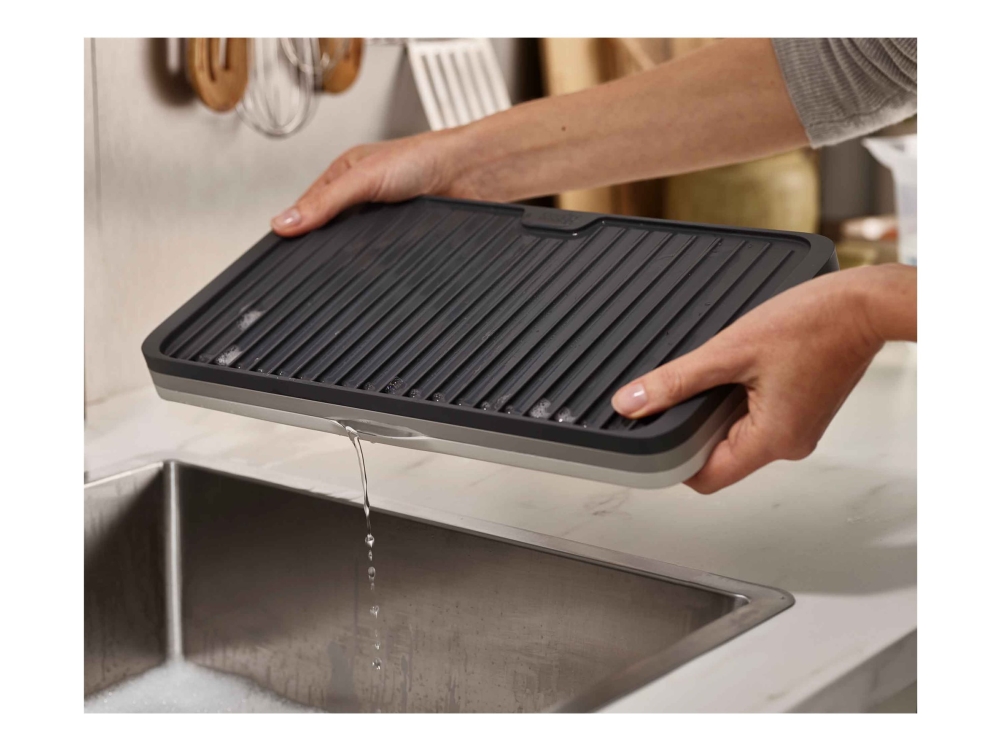 Joseph Joseph Tier - Dræntavle - 19.9 x 36.2 x 3.2 cm - grå