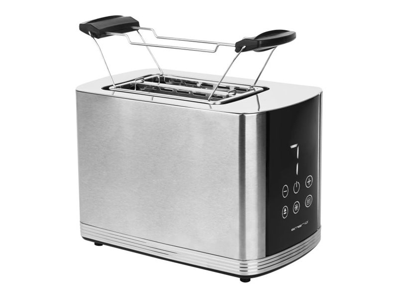 Emerio To-128308, 2 Scheibe(N), Schwarz, Silber, 800 W, Bisphenol A (Bpa), 1680 Stück(E), 3480 Stück(E)