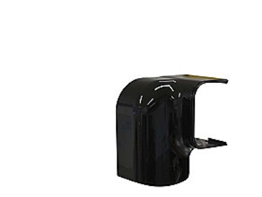 T75-S högerrotation - 78x58 mm, svart RAL 9005, 90 gr. | Ventilation & Klimat - Värmepumpar - Tillbehör till värmepumpar | GameStuff