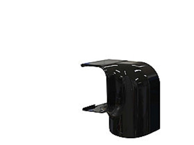 T75-S venstre rotation - 78x58 mm, Sort RAL 9005, 90 gr. | Ventilation & Klimat - Värmepumpar - Tillbehör till värmepumpar | GameStuff