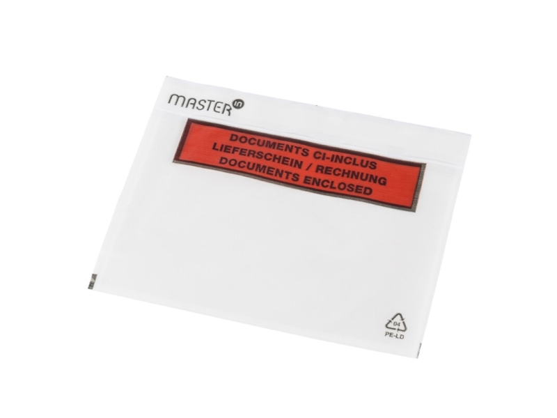 Følgeseddellomme i genbrugsplast C6 m/tryk 175x140mm 1000stk/kar Plast40/Plast20/Papir46 | Papper & Emballage - Kuvert & påsar - Leveransnotering kuvert | GameStuff