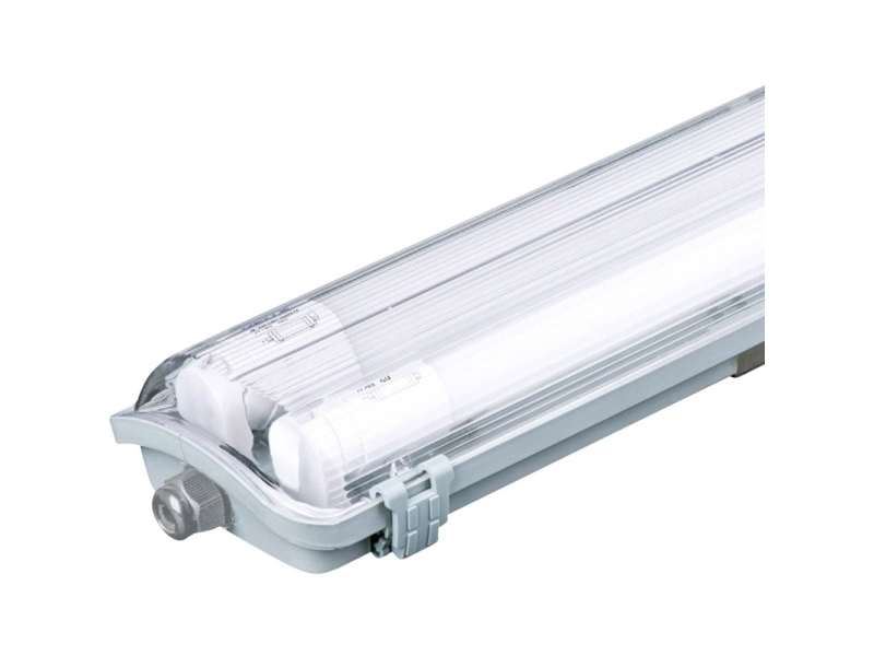 Lubinis šviestuvas 2x22W LED šviestuvas V-TAC 150cm, atsparus vandeniui, 6400K (šaltai balta)