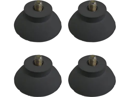 Graef 4001627000264, Fot till grönsaksskärare, Svart, Gummi, 394 g | Köksapparater - Köksmaskiner | GameStuff