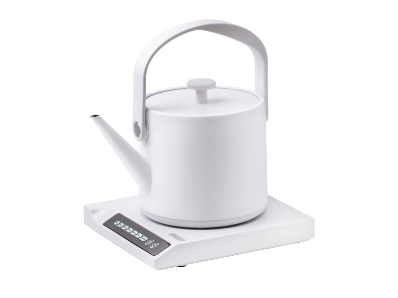 Unold 18210 Blitzkocher Clara, 0,6 L, 800 W, Weiß, Kunststoff, Edelstahl, Regelbare Temperatur, Wasserstandsanzeige