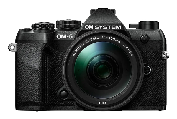 Om-System Om-5 Mark Ii Systemkamera + 12-45Mm F4.0 Pro Objektiv, Schwarz