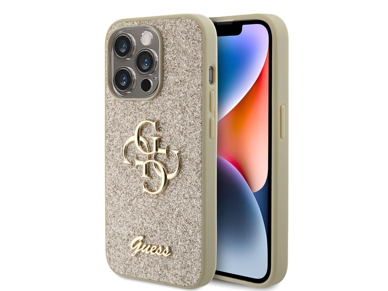 Guess , Cover, Apple, Apple Iphone 15 Pro, 17 Cm (6.7"), Guld