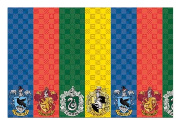 GoDan bordduks-papper. Harry Potter Hogwarts Houses 120x180 cm | Andra leksaksmärken - F-M - Harry Potter | GameStuff