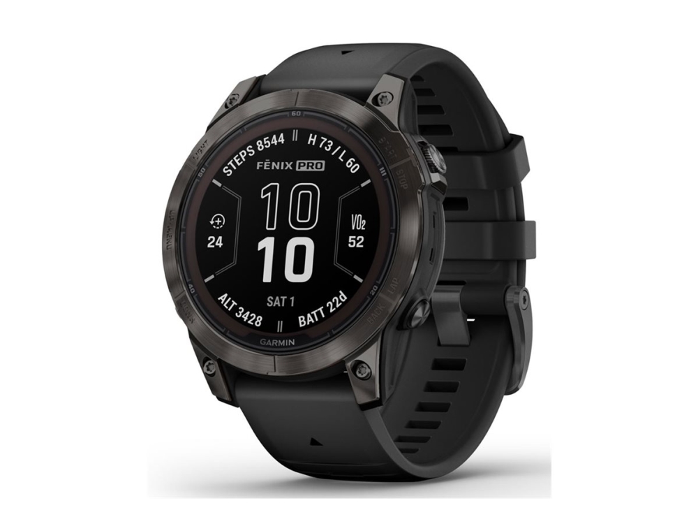 Garmin Smart Watch Fenix7 Pro Saph Solar Crbn Sportuhr