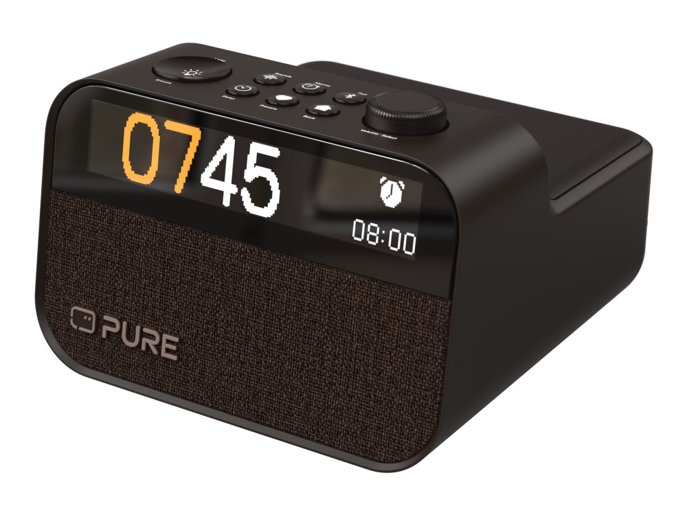 Pure Moment Charge - Klockradio - 10 Watt - inget operativsystem - kaffe svart | TV, Ljud & Bild - Stereo - Radio (DAB och FM) | GameStuff