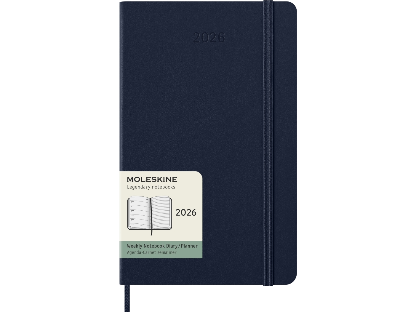 Classic Hard 12M Week Note Large Sapphire Blue 2026