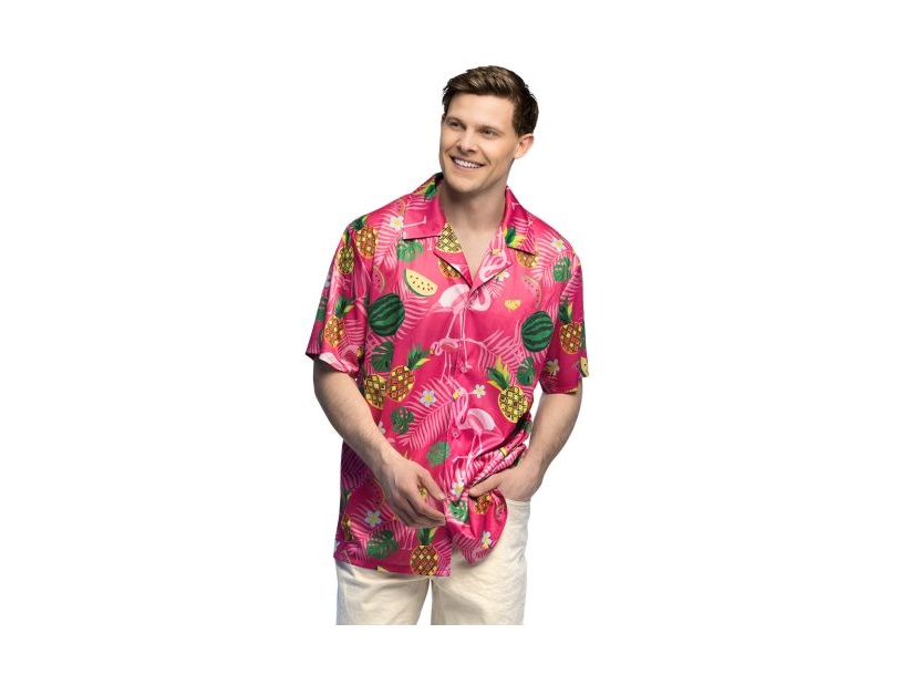 Flamingo-Sommerhemd