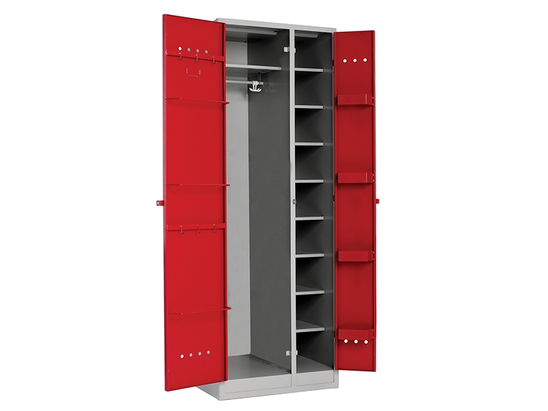 Soldatenhaus Satteldach Gerade 1X680 Mm Rote Tür