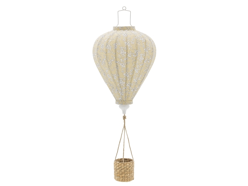 Bloomingville Mini Pomp Mobile, Gelb, Polyester
