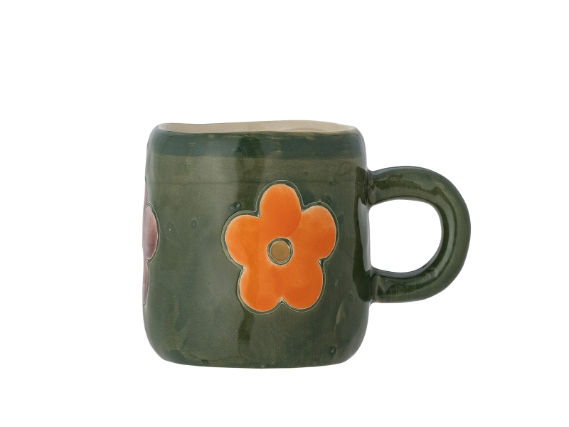 Bloomingville Mini Addy Tasse, Bunt, Steingut