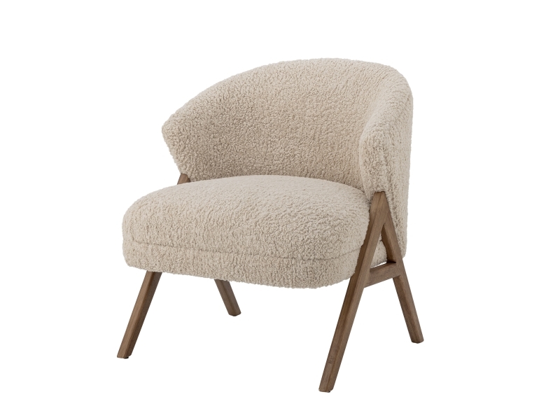 Bloomingville Camino Loungesessel, Natur, Fsc 100%, Rubberwood