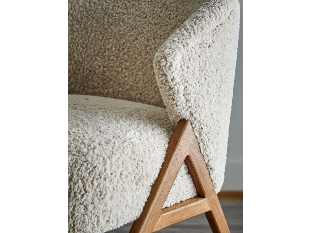 BLOOMINGVILLE Camino Loungestol, Natur, FSC®100%, Gummitræ | N - A | GameStuff