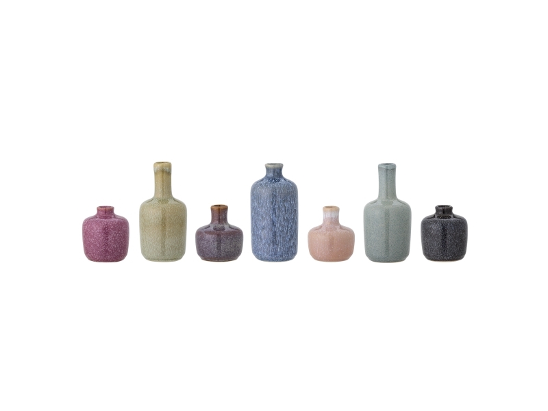 Bloomingville Maien Vase, Bunt, Steingut