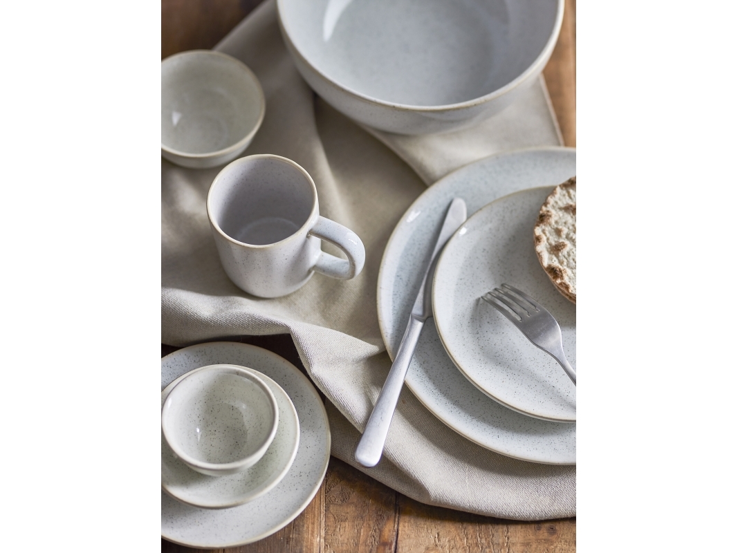 BLOOMINGVILLE Addison-skål, vit, stengods | Bordssättning - Par - Bollar | GameStuff