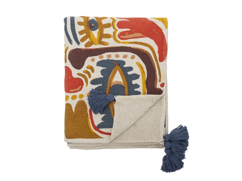 Horus Throw, Multicoloured, Återvunnen bomull | N - A | GameStuff