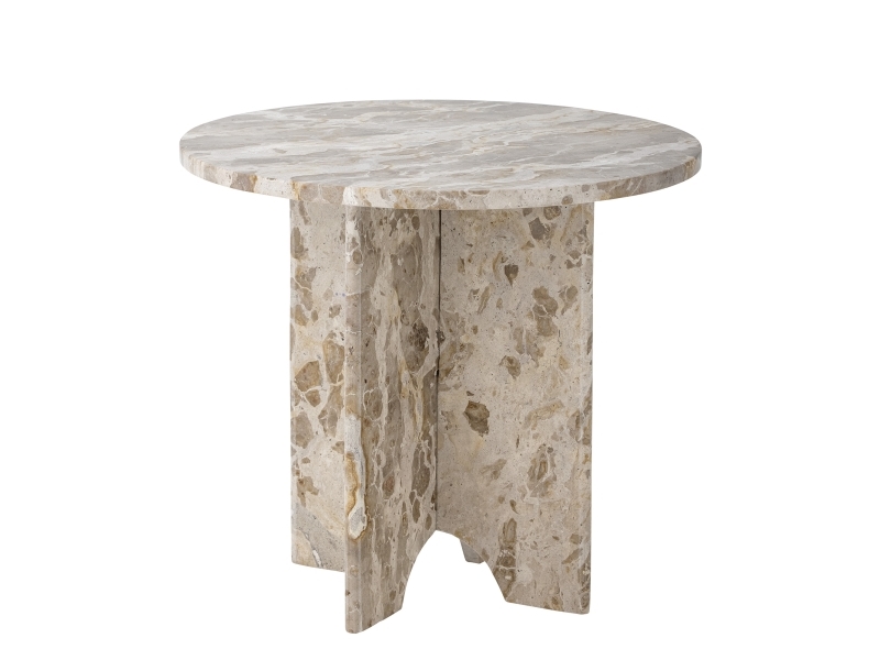 Bloomingville Jasmia Beistelltisch, Braun, Marmor