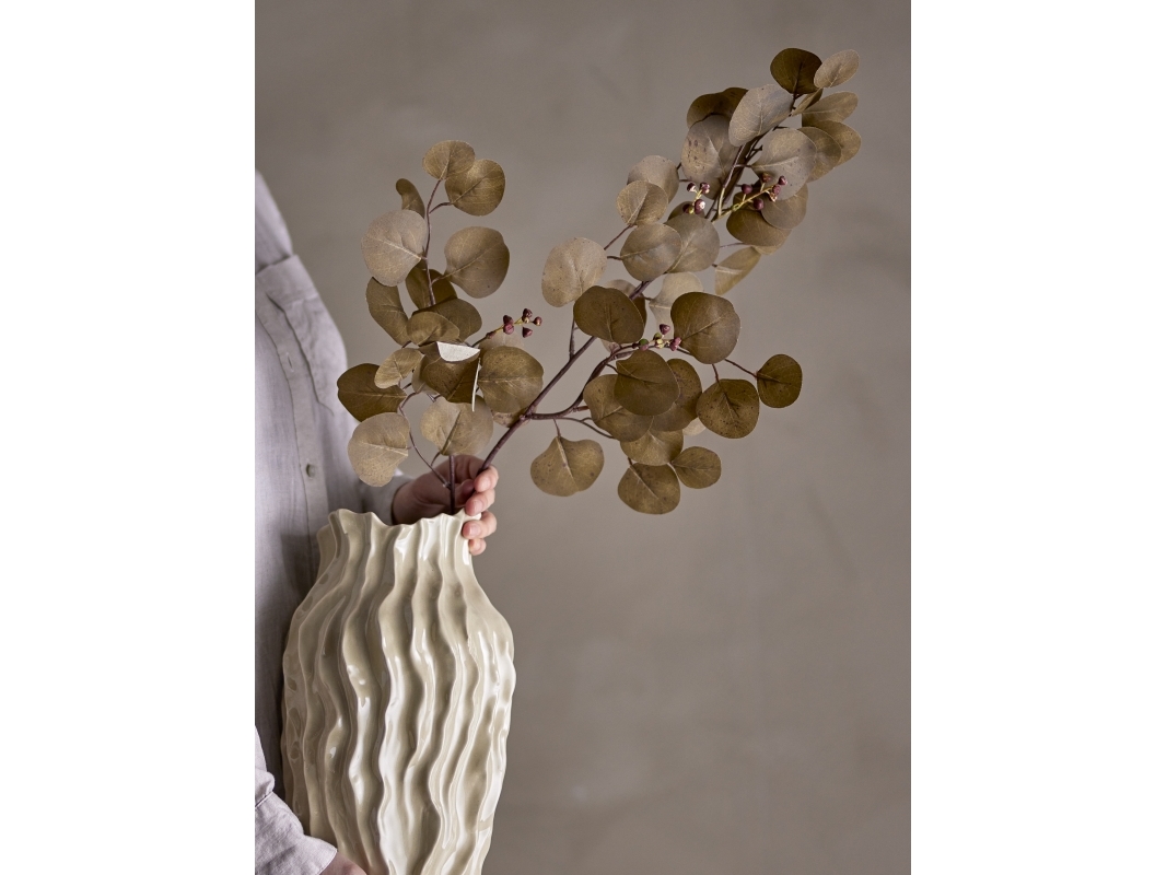 Bloomingville - Eucalyptus Stilk, Brun, Kunstige Blomster, D29xH86 cm