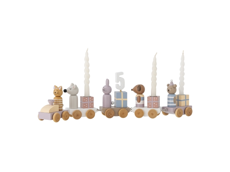 Bloomingville Mini Junaid Geburtstagsdekoration, Bunt, Fsc 100%, Mdf