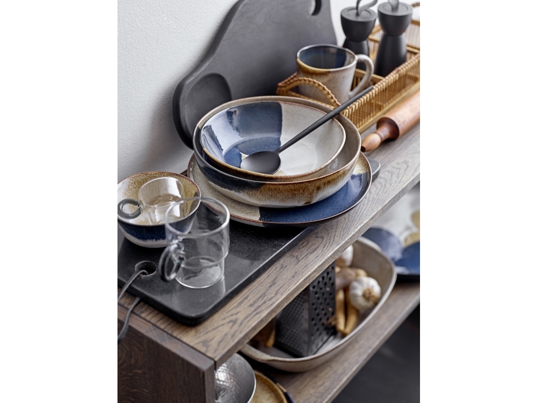 Jules skål, blå, stengods | Bordssättning - Par - Bollar | GameStuff