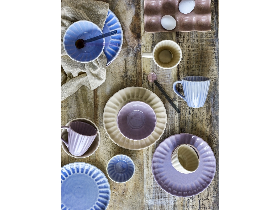 Latina Tallrik, rosa, stengods | N - A | GameStuff