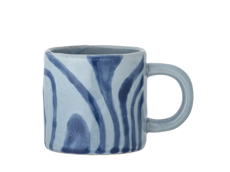 Bloomingville Ninka Becher, Blue, Steingut